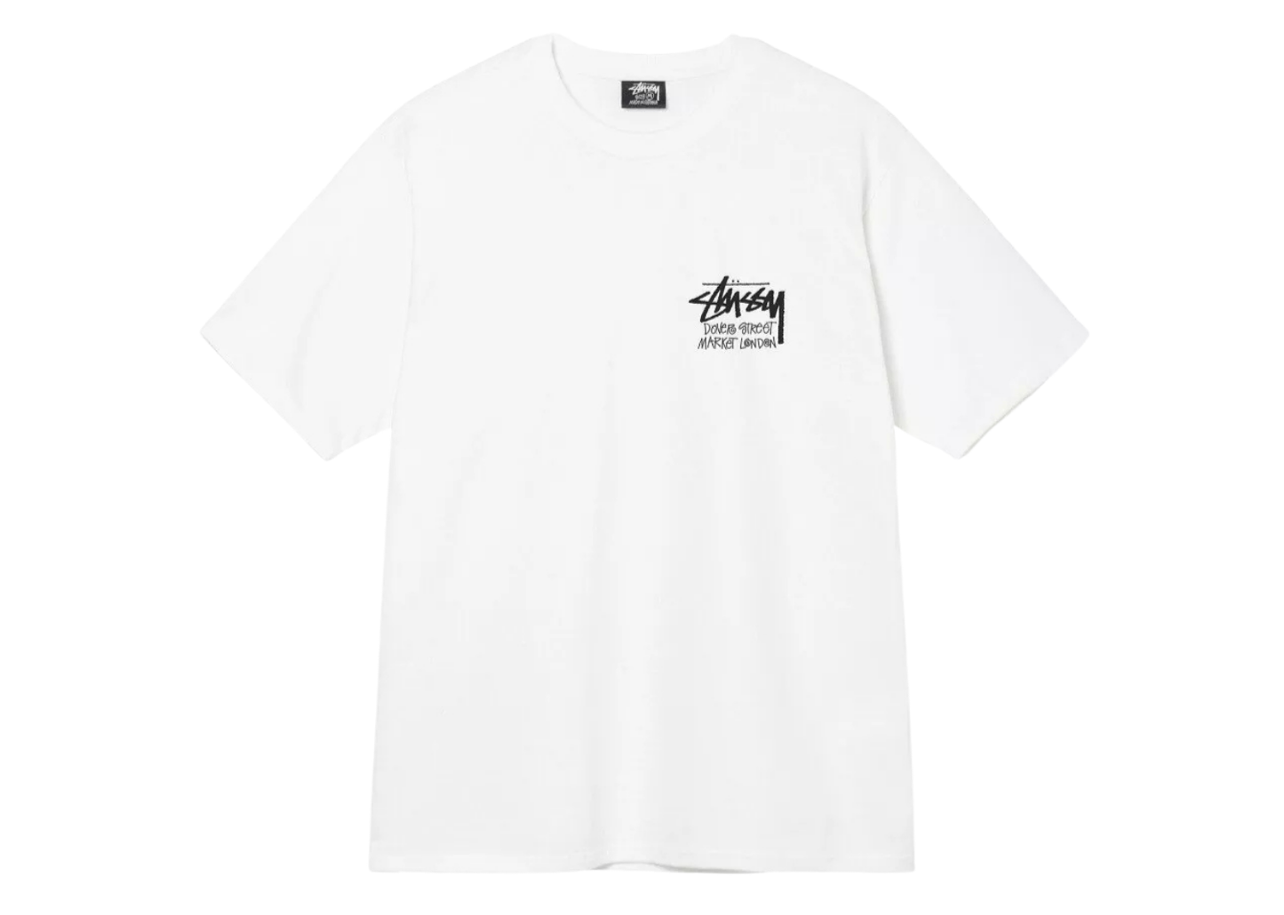 Stussy x Dover Street Market London T-Shirt - Beyaz