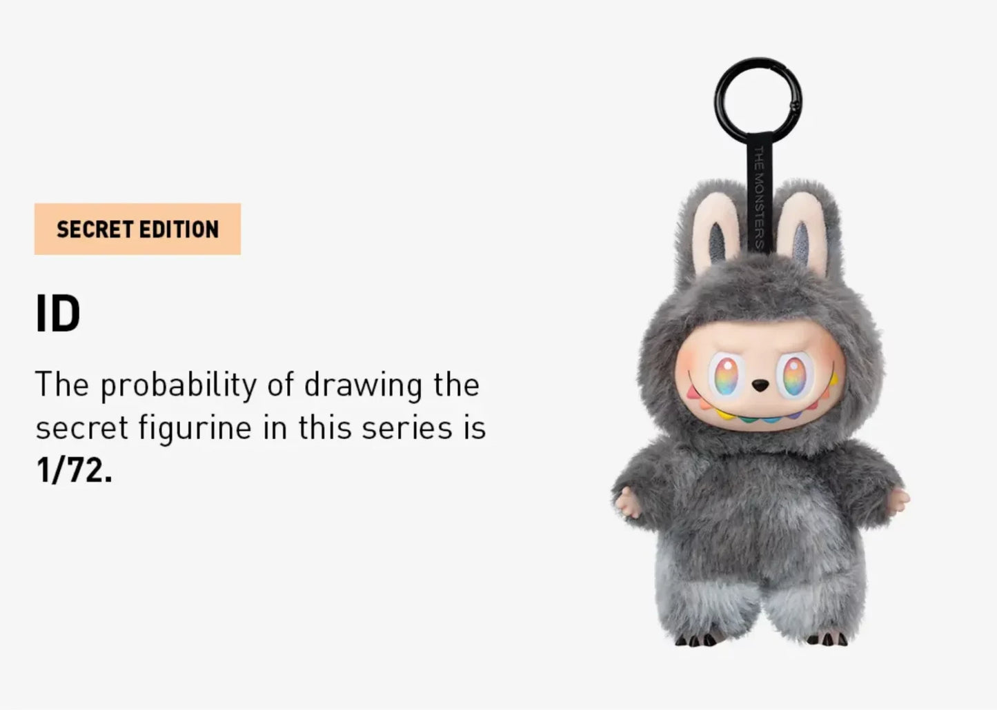 Pop Mart Labubu The Monsters Big into Energy Series Vinyl Plush Pendant Single Blind Box