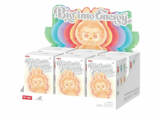 Pop Mart Labubu The Monsters Big into Energy Series Vinyl Plush Pendant Sealed Case (6 Blind Box)