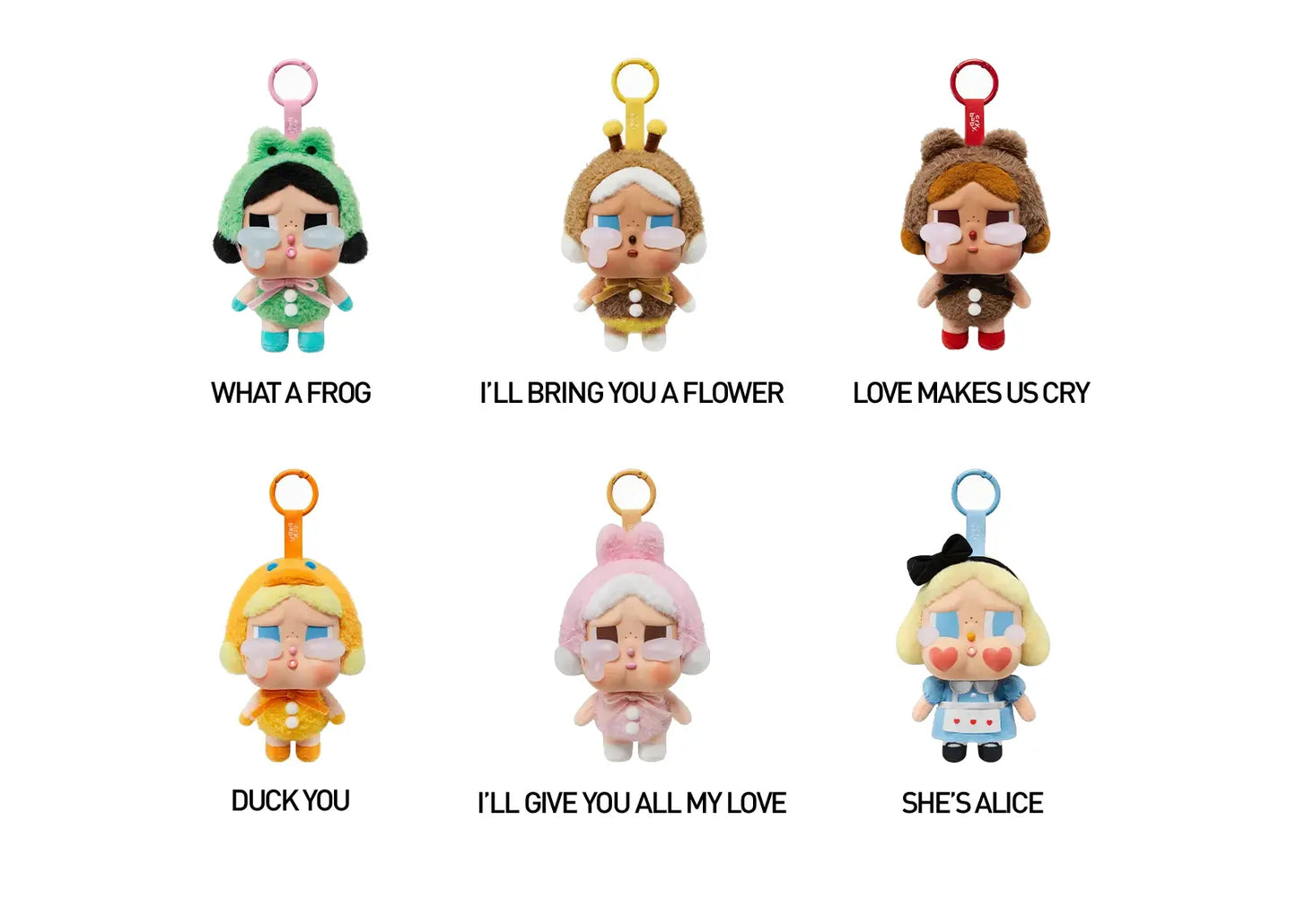 Pop Mart CryBaby Crying Again Series Vinyl Face Plush Single Blind Box