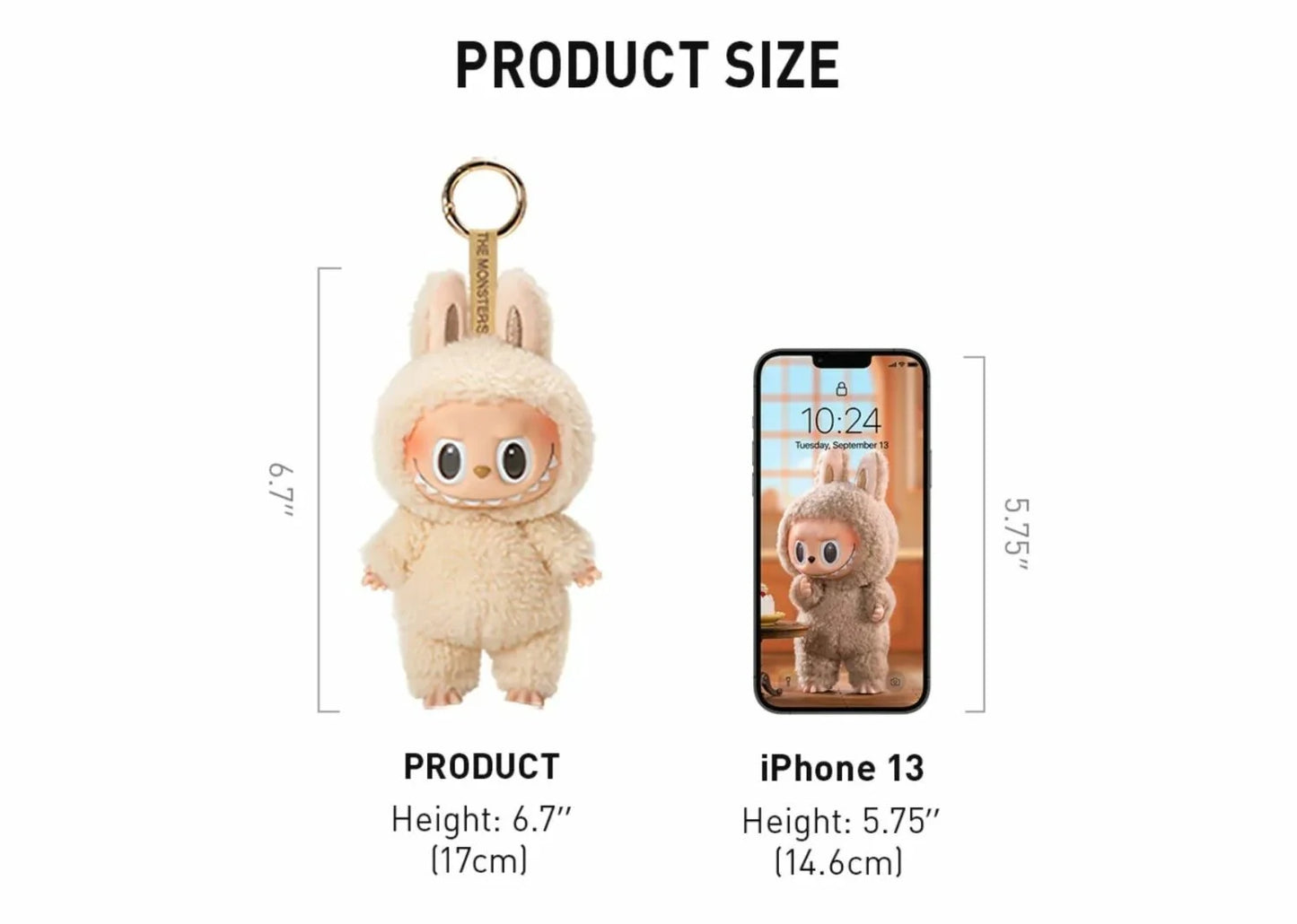 Pop Mart Labubu The Monsters Tasty Macarons Vinyl Plush Pendant Single Blind Box