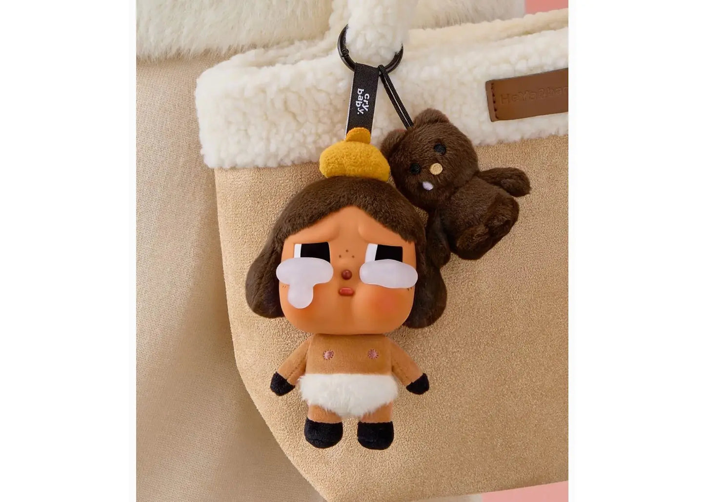 Pop Mart CryBaby Crying Again Series Vinyl Face Plush Single Blind Box