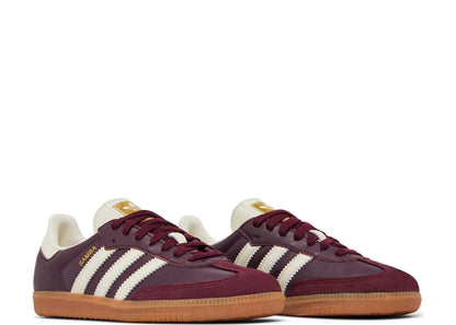 SAMBA OG WMNS "Maroon / Cream White"