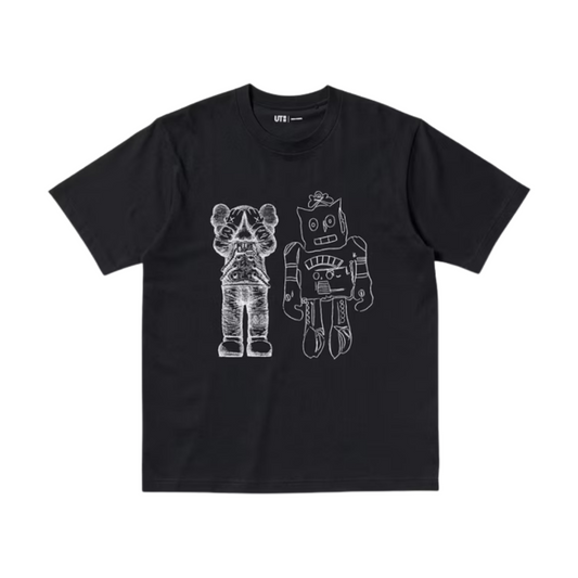 KAWS + Warhol UT Graphic T-Shirt Black